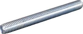 Srieginis strypas M10×1.50×60 mm, plienas 4.6, cinkuotas, DIN 976 (Kramp) 976106046