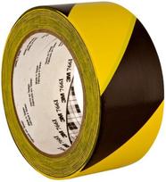 Įspėjamoji juosta 766 geltona/juoda 50 mm×33 m 3M™ 7100260599