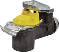 Jungties galvutė su integruotu filtru M16×1.5 geltona išorinis sriegis 9522010010