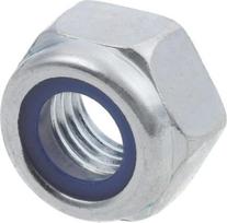 Savaime fiksuojanti veržlė DIN 985 M10×1.25 plienas cinkuota Class 10 Kramp 9851012510