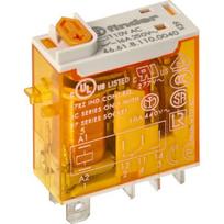 Mini relė 1CO 16A/230V AC/AgSnO2 su testavimo mygtuku/mech. indikacija 466182304040