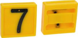 Žymėjimo numeris Nr. 7 geltonas 306007FA
