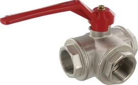 Rutulinis vožtuvas L 1 1/2" IT/IT 3 krypčių KS3112L