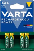 Baterijos 4x AAA 1.2 V 800 mAh VT56703