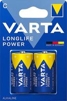 Baterijos C 1,5 V LR14, 2 vnt. VARTA VT4914121422