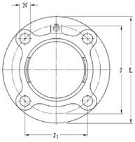 Guolio korpusas SKF FYC513