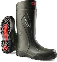 Apsauginiai guminiai batai Dunlop Purofort, žali, S5 klasė, 48 dydis (UK 13), C76293348