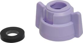 Purkštuko dangtelis, bajonetinis, SW11L, violetinis, su tarpine, 25 vnt, Arag 40290713P025
