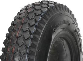 Padanga su kamera 4.10/3.50-6, 4PR, lenktas ventilis, HF-201, Kramp 41035064HF201S