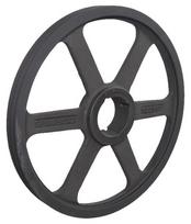 Skriemulys V diržui, 2 grioveliai A arba SPA, Ø 455.50 mm, taperlock įvorei 2517, Kramp 450A2TL