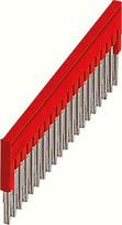 Įstatomas tiltelis 20P 4.2 mm raudonas FBS204