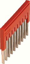 Įstatomas tiltelis 10P 4.2 mm raudonas FBS104
