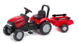 Case IH pedalinis traktoriukas su priekaba F961B