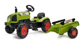 Claas traktorius su priekaba, ekskavatoriumi ir atidaromu kapotu F2041C