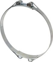 Žarnos sąvarža 210-220mm, dvigubas varžtas, dviguba juosta, DIN912, cinkuota, Kramp DBHC210220