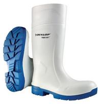 Apsauginiai guminiai auliniai batai Dunlop Purofort FoodPro, balti, S4 klasė, 50 dydis (UK 14), CA611314950