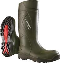 Apsauginiai guminiai auliniai batai Dunlop Purofort, žali, S5 klasė, 49/50 dydis (UK 14), C7629334950