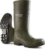 Apsauginiai guminiai auliniai batai Dunlop Purofort Professional, žali, S5 klasė, 46 dydis (UK 11), C46293346
