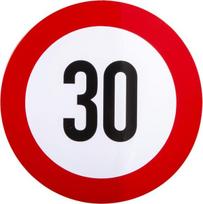 Draudžiamasis lipdukas greičio ribojimas 30km/h BF30S