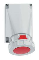 CEE sieninis lizdas 63A 5P 400V IP67 170x118 B001112
