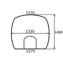 Priekinio lango stiklas G931812041010N