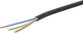 Kabelis 3x2.5mm² juodas PVC (m) Helukabel H05VVF3X25BK