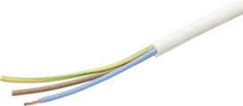 Kabelis 3x2.5mm² baltas PVC (m) Helukabel H05VVF3X25WH