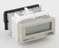 Omron valandų skaitiklis 24–240VAC/DC H7ECNFV