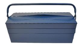 Įrankių dėžė 195x530x200mm, mėlyna metalinė, 5 skyriai, Wesma HG205S