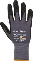 Darbo pirštinės ATG MaxiFlex Ultimate AD-APT, juodos ir pilkos, nailono ir spandekso, 25 cm, dydis 10/XL, HS3487410