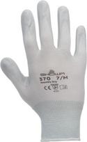 Nailoninės darbo pirštinės Showa Assembly Grip, baltos, 24 cm, dydis 8/L, HS3709
