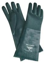 Darbo pirštinės Honeywell Trawler King, žalios, su PVC danga, 40 cm, dydis 10/XL, HS860FWGXL