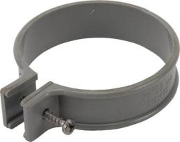 PVC vamzdžio laikiklis 80 mm pilkas HWA880801G