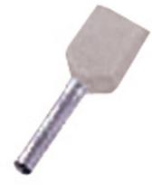Dvigubas laido antgalis (ferrulė) 4mm² 12mm DIN 46228-4 ICIAE412Z