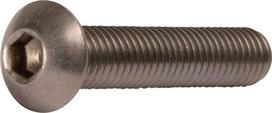 Šešiakampis varžtas BK M12x20, nerūdijantis plienas A2 ISO73801220RVS