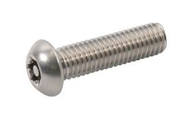 Apvalios galvutės varžtas RH M8x30, Torx su kaiščiu, nerūdijantis plienas A2 ISO7380TP830RVSB