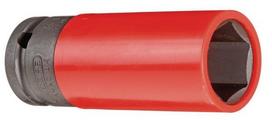 Smūginė galvutė 1/2" su apsaugine mova, 21 mm K19LS21GED