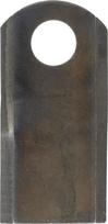 Kairysis šienapjovės peilis (LH), 105 × 47 × 4 mm, skylė Ø20,50 mm, tinka Kuhn, K6802970KR
