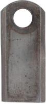 Dešinysis šienapjovės peilis (RH), 116 × 48 × 4 mm, skylė Ø20,50 mm, tinka Kuhn, K6804720KR