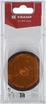 Apvalus atšvaitas oranžinis skersmuo 60 mm (2) KR484066P02B