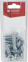 Karietinis varžtas su veržle M10 x 40 mm 4.6 (6) KR6031040P06B