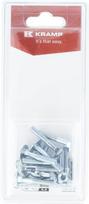 Karietinis varžtas su veržle M5 x 30 mm 4.6 (10) KR603530P10B