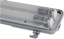 LED TL šviestuvas su lempa 2x7.5W 60 cm 6500K KRDPT60072X865