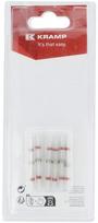 Termo susitraukianti lydmetalio mova raudona skersmuo 2.7 mm 0.5-1.0 mm² (6) KRKSK300515P06B