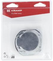7 kontaktų metalinė rozetė su guminiu sandarikliu Kramp blister KRLA403092P001B