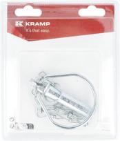 Fiksavimo kaištis su žiedu 16 mm x 58 mm (1) KRLP916060KRP01B
