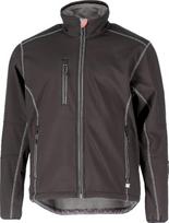 Softshell striukė, juoda / pilka, dydis 4XL, KW118003089066