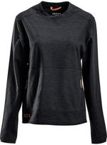 Flisiniai marškiniai O-neck moterims anglies XL KW506701811056