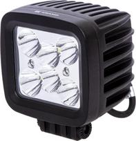 Darbo žibintas LED 42W 3780lm kvadratinis 10/30V 128x82x100mm tolimo spindulio 6 LED Kramp LA10027