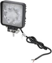 Darbo žibintas LED 24W 2000lm kvadratinis baltas 107x52x136mm platus spindulys Kramp LA10901